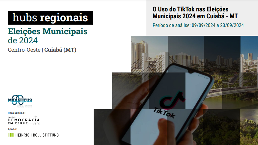 Em reta final do 1º turno, saúde foi o tema mais debatido entre candidatos à Prefeitura de Cuiabá no TikTok